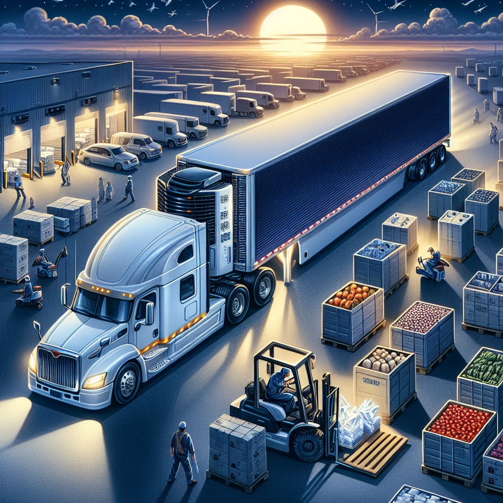 Naczepy chłodnie – klucz do efektywnego transportu produktów wrażliwych